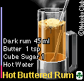 Hot buttered Rum